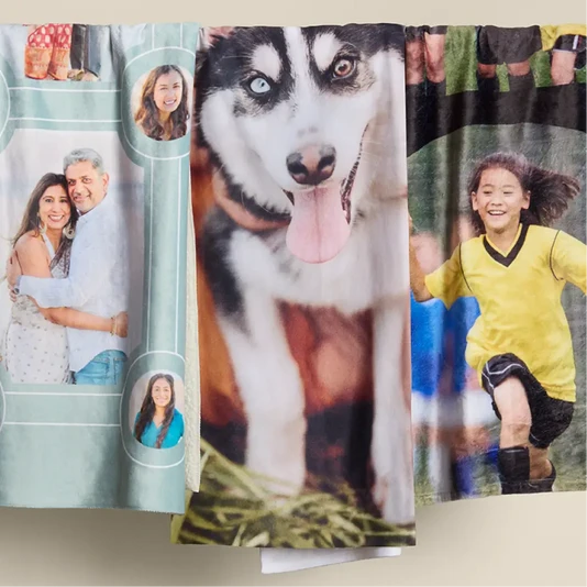 Fleece Photo Blankets